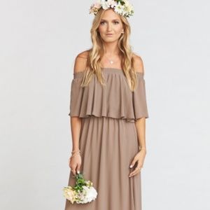 Show Me Your Mumu Dune Hacienda Maxi Dress Small
